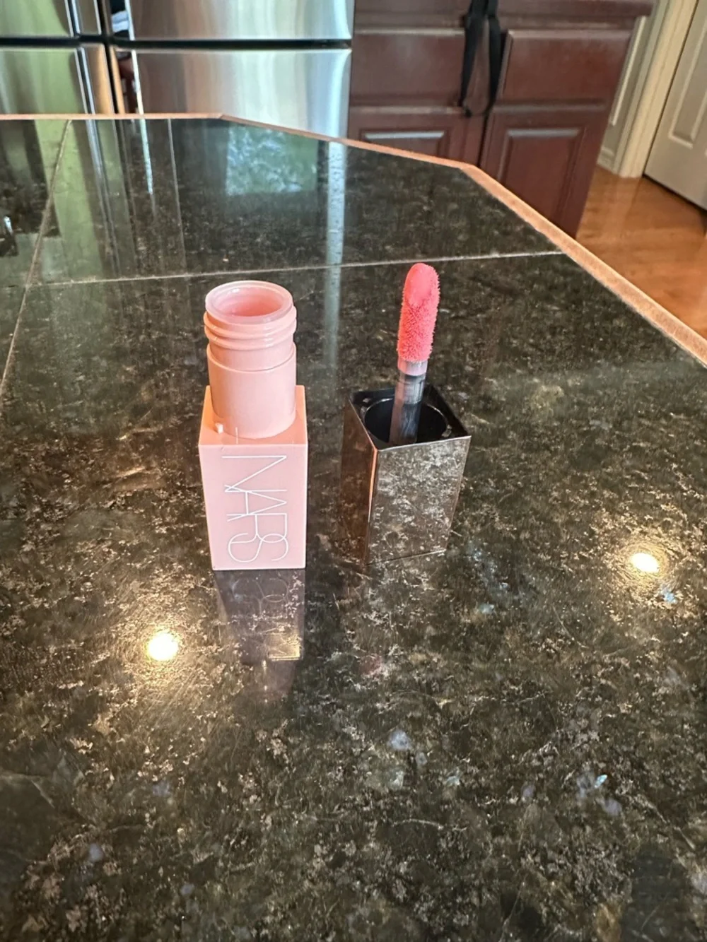 NARS Afterglow liquid blush in Orgasm. NEW in box. - Picture 7 of 8